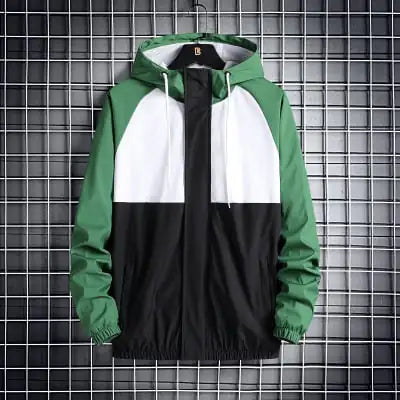 Casual Solid Color Hooded Fashion Jacket