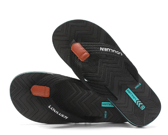 Trendy Non-Slip Men's Beach Sandals and Flip-Flops